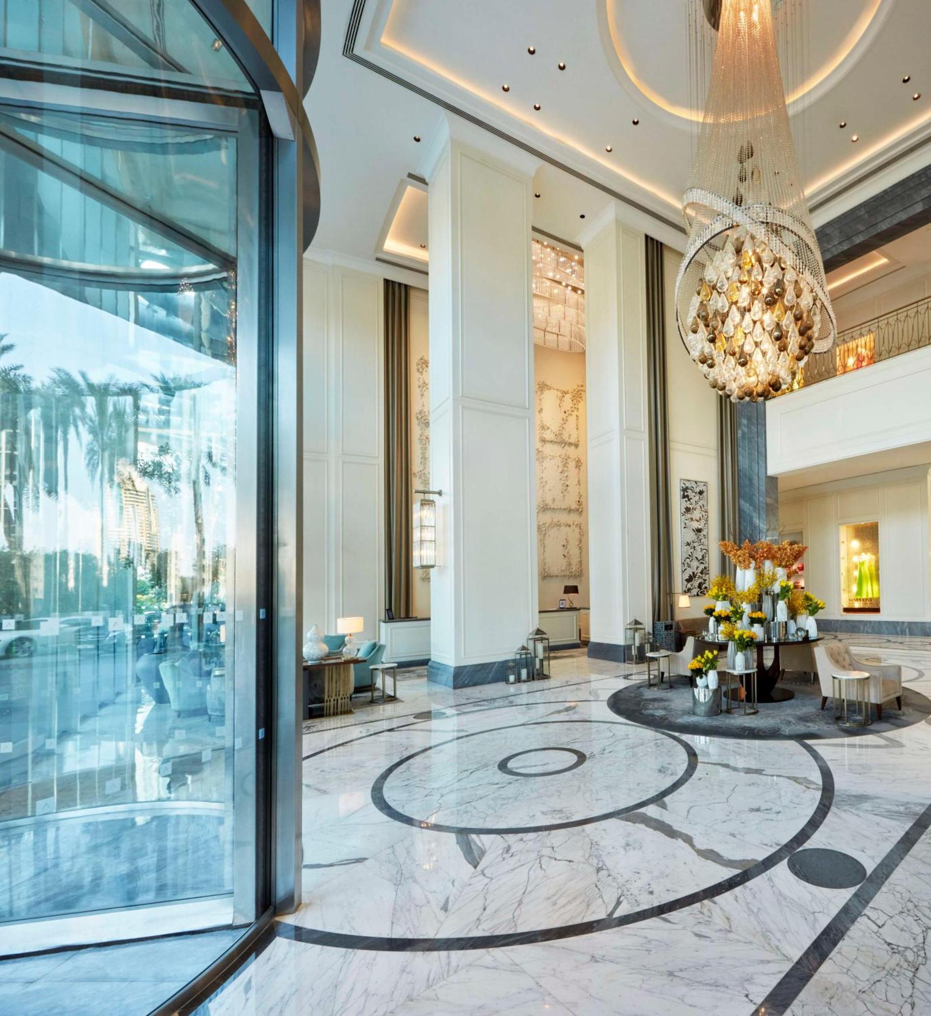 Kempinski The Boulevard Dubai Exterior foto Lobby