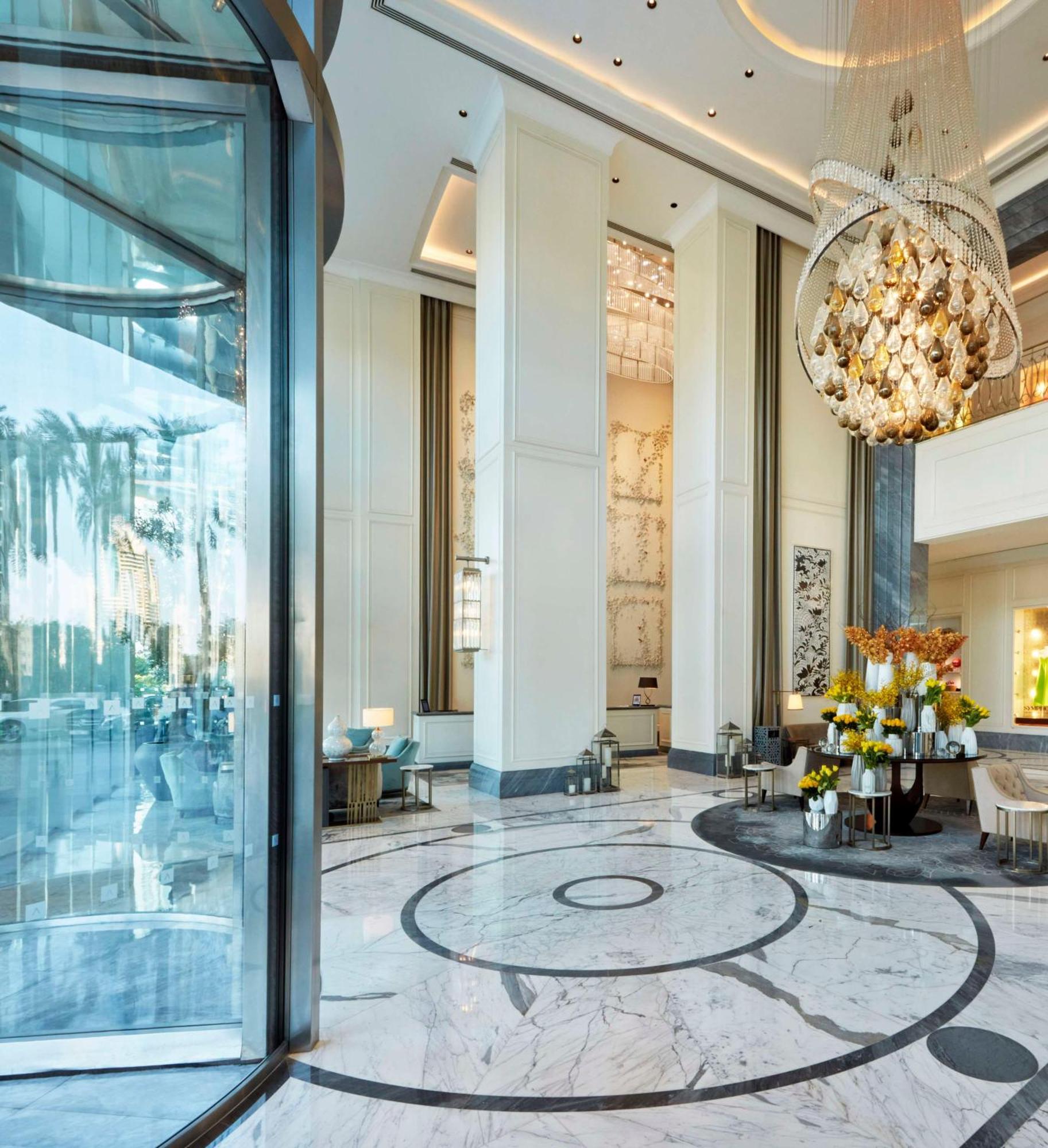 Kempinski The Boulevard Dubai Exterior foto Lobby